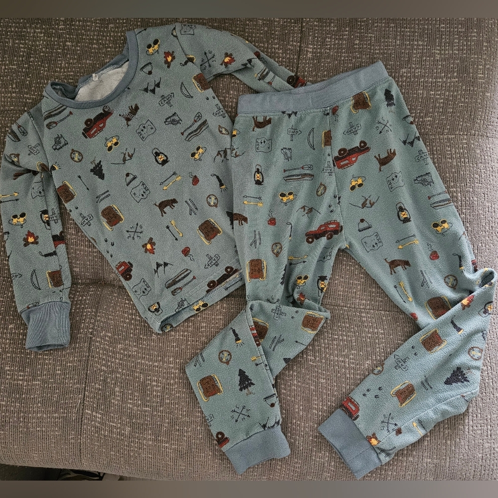 enjoy the outdoors / camping pajamas 5T modern moments gerber